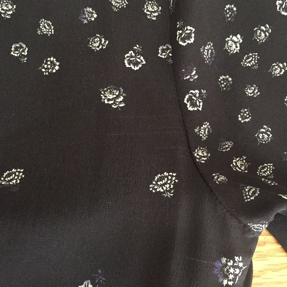 Silk Floral Mini Dress - Picture 7 of 7